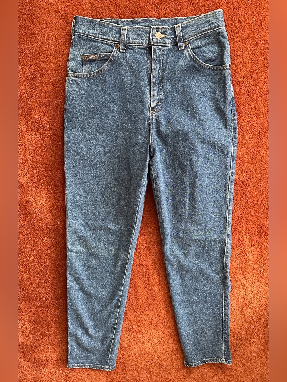 Vintage High Waisted Mom Jeans Riders by Lee